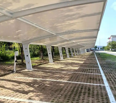 鹤城车棚安装制作